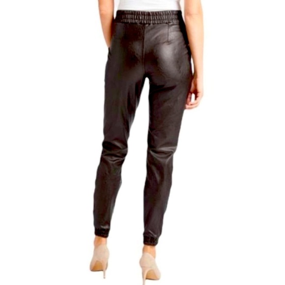 Spanx leather like joggers size large - Picture 10 of 13